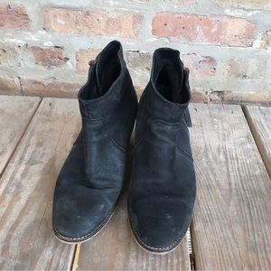 Urban outfitters heeled leather boots